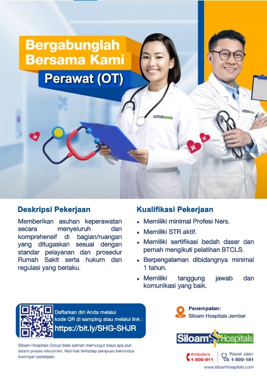 Lowongan Kerja Siloam Hospital Jember